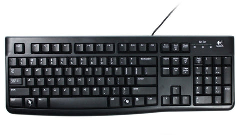 LOGITECH | USB Wired Keyboard | Black | K120