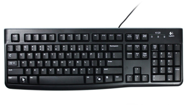 LOGITECH | USB Wired Keyboard | Black | K120