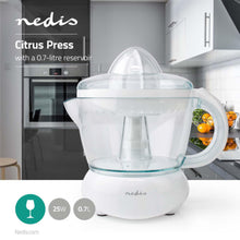 NEDIS | Citrus Press 25W with 0.7Ltr Reservoir White | KAJC100CWT