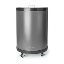 NEDIS | Party Cooler 30 Ltr | 220 - 240 V AC | Aluminum | Adjustable Temperature 0Â°C to 16Â°C | KAPC030SS