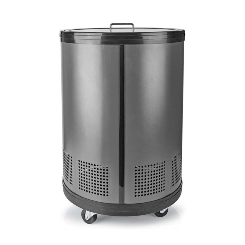 NEDIS | Party Cooler 30 Ltr | 220 - 240 V AC | Aluminum | Adjustable Temperature 0Â°C to 16Â°C | KAPC030SS
