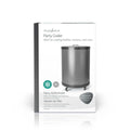 NEDIS | Party Cooler 30 Ltr | 220 - 240 V AC | Aluminum | Adjustable Temperature 0Â°C to 16Â°C | KAPC030SS