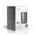 NEDIS | Party Cooler 30 Ltr | 220 - 240 V AC | Aluminum | Adjustable Temperature 0Â°C to 16Â°C | KAPC030SS