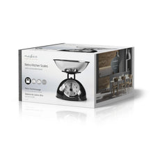 NEDIS | Kitchen Scales Analog Stainless Steel Black | KASC110BK