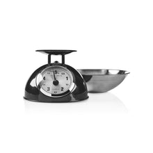NEDIS | Kitchen Scales Analog Stainless Steel Black | KASC110BK