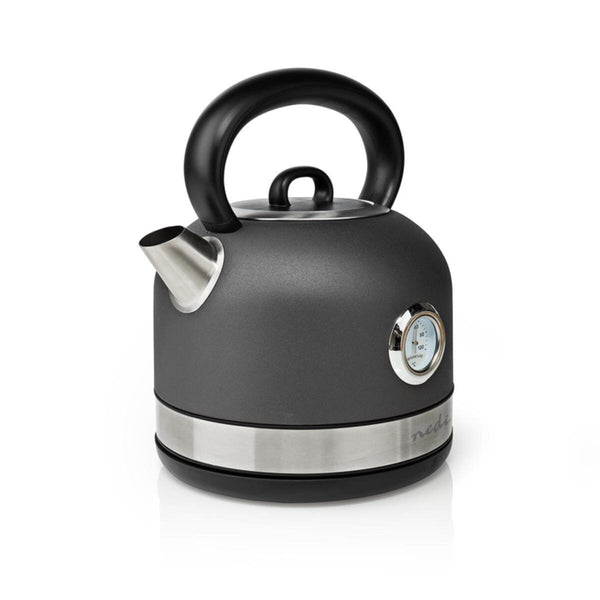 NEDIS | Electric Kettle 1.7Ltr Stainless Steel Grey | KAWK310EGY