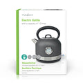 NEDIS | Electric Kettle 1.7Ltr Stainless Steel Grey | KAWK310EGY