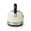 NEDIS | Electric Kettle 1.7Ltr Stainless Steel White | KAWK310EWT