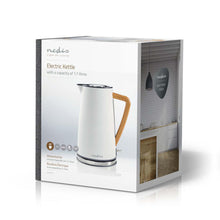 NEDIS | Electric Kettle 1.7ltr Soft-Touch Rotatable 360 degrees White | KAWK510EWT