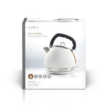 NEDIS | Electric Kettle 1.8ltr Soft-Touch Rotatable 360 degrees White | KAWK520EWT