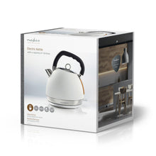 NEDIS | Electric Kettle 1.8ltr Soft-Touch Rotatable 360 degrees White | KAWK520EWT