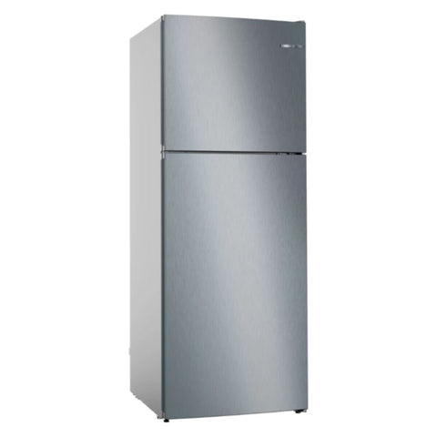 BOSCH | Serie 4 Free-Standing Double Door Fridge 550Ltrs 186x70 cm Stainless Steel Look | KDN55NL20M