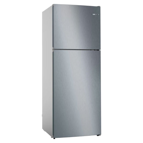 BOSCH | Serie 4 550Ltrs Free-Standing Fridge with Freezer at Top 186x70cm Stainless Steel Look | KGN55VL20M