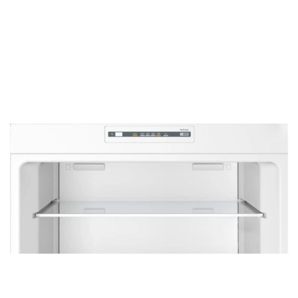 BOSCH | Serie 4 Free-Standing Double Door Fridge 550Ltrs 186x70 cm Stainless Steel Look | KDN55NL20M