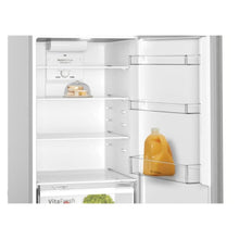 BOSCH | Serie 4 Free-Standing Double Door Fridge 550Ltrs 186x70 cm Stainless Steel Look | KDN55NL20M
