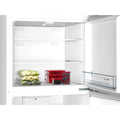 BOSCH | Serie 4 550Ltrs Free-Standing Fridge with Freezer at Top 186x70cm Stainless Steel Look | KGN55VL20M
