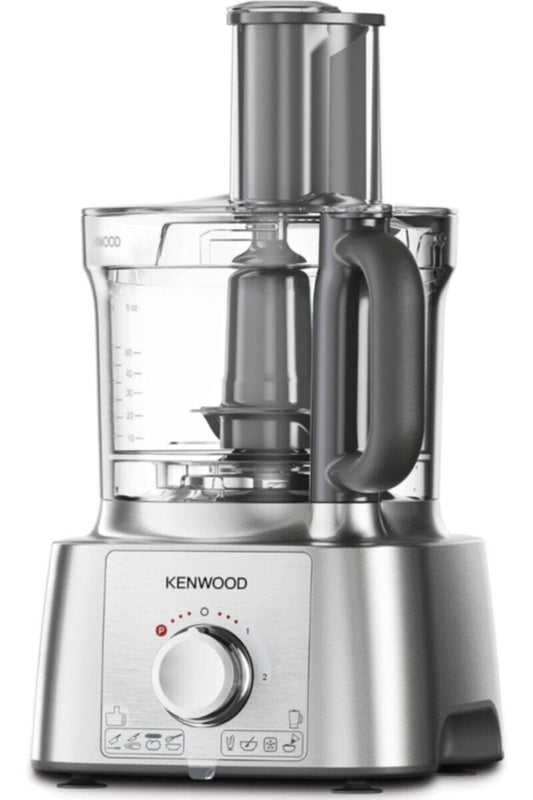 KENWOOD | Multi-Functional Food Processor With 3 Stainless Steel Disks 1000W FDP65.880SI Silver | TE0199878