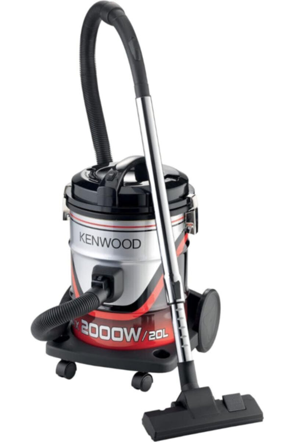 KENWOOD | Drum Vacuum Cleaner 2000W 20Ltr VDM40.000BR Black/Red | TE0198328