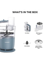 KENWOOD | 650W Multipro Go Super Compact Food Processor FDP22.130GY Grey | TE0203968