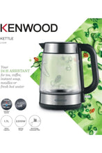 KENWOOD | Glass Kettle 1.7L Cordless Electric Kettle 2200W | 00C287401KEAS