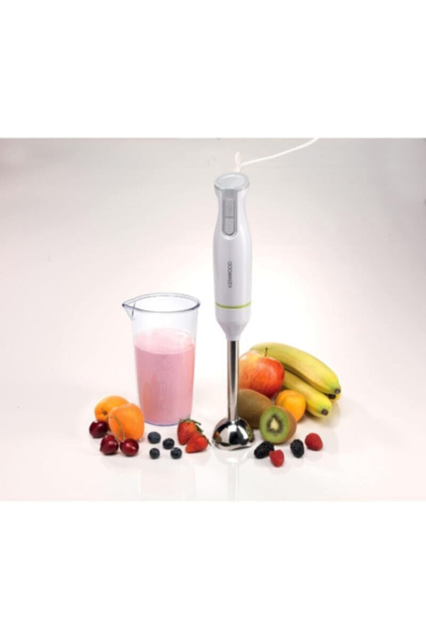 KENWOOD | Hand Blender Metal Wand 600W Stick with Graduated Beaker HBP02.001WH | TE0203960