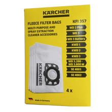 KARCHER | Fleece Filter Bags 4pcs | KFI 357