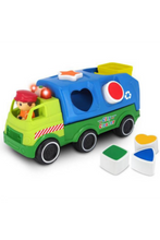 KIDDIELAND | Garbage Truck With Shape Sorter | 41562588