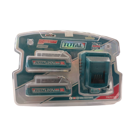 TOTAL | P20S Lithium-Ion Battery & Charger Kit 20V | TFBCPK1228