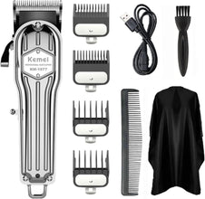 KEMEI | Professional Hair Clipper Silver | KM-1977