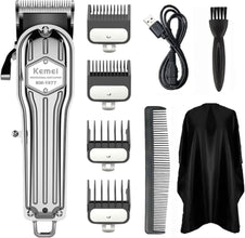 KEMEI | Professional Hair Clipper Silver | KM-1977