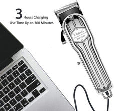 KEMEI | Professional Hair Clipper Silver | KM-1977