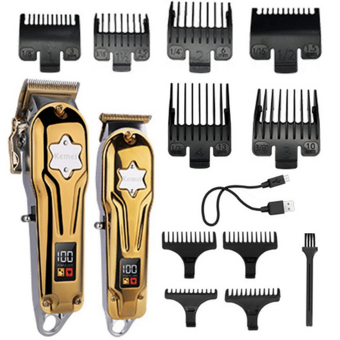 KEMEI | 2 in 1 All Metal Professional Hair Clipper | KM-2011