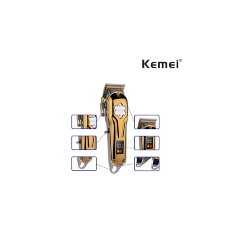 KEMEI | All-Metal Professional Hair Clipper | KM-2011