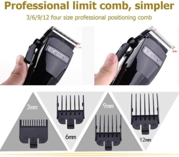 KEMEI | Electric Powerful Cordless Styling Hair Clipper | KM-2850