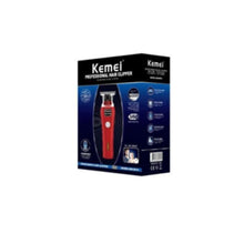 KEMEI | Professional USB Rechargeable Hair Clipper Red | KM-2919