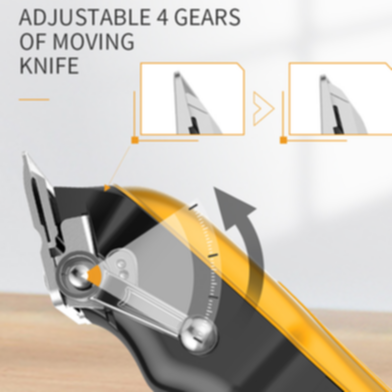 KEMEI | Metal Body Electric LED Digital Display Hair Clipper | KM-802