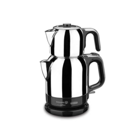KORKMAZ | Caytema Electric Tea Pot Set Inox | KO-A331