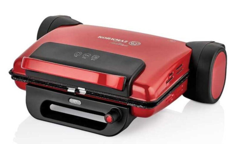 KORKMAZ | Tostema Midi Toaster Red | KO-A810-04