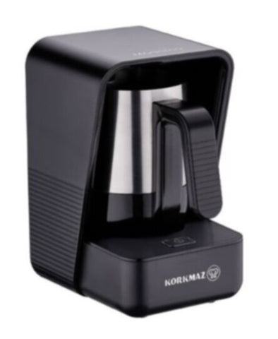 KORKMAZ | Moderna Coffee Machine Black/Satin | KO-A863