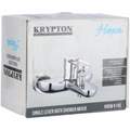 KRYPTON | Hexa Series Zinc Chrome Finish Single Lever Bath | KNSW6145
