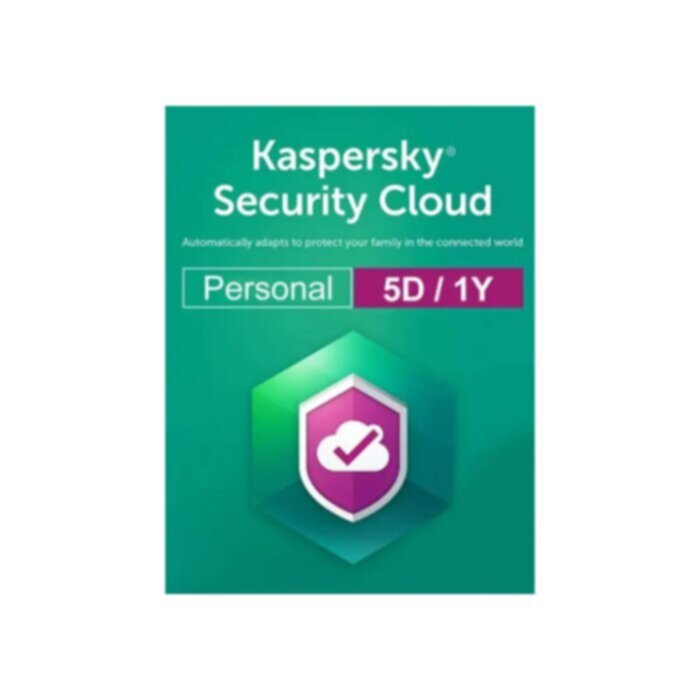 Kaspersky Security Cloud Personal 5 Devices Digital License | 60568