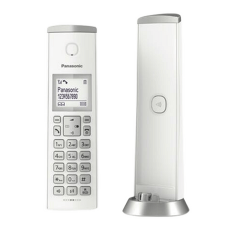PANASONIC | DECT Cordless Phone White  | KX TGK 210