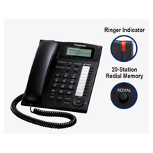 PANASONIC | Corded Telephone Black | KX TS 880