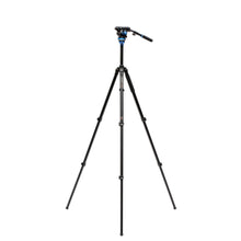 BENRO | Aluminium Single Tube Tripod Flip Lock 3 Section S6PRO Video Head | A2573F