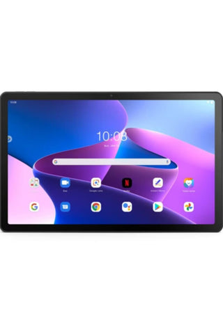 LENOVO | Tab M10 Plus - Tab 125FU, Storm Grey, 4GB, 128GB, MicroSD Card (up to 1TB), Wifi, Front 8.0MP / Rear 8.0MP, USB-C 2.0, 7500mAh, Android 12.Â Pen + Folio Case | ZAAJ0357AE