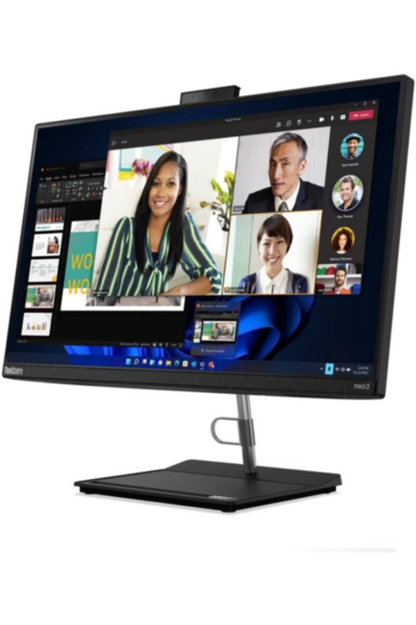 LENOVO | ThinkCentre Neo 30A 24 AIO Desktop PC, 23.8" FHD IPS, Intel Core i7-1260P CPU, 8GB RAM, 512GB SSD, Intel Iris Xe Graphics | 12B000E6AX