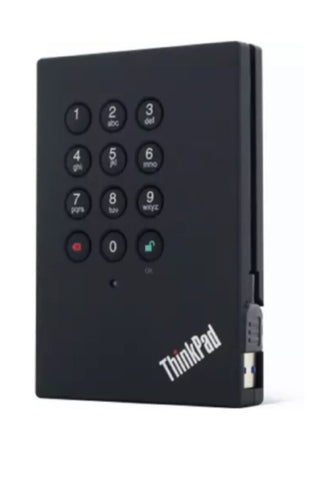 LENOVO | ThinkPad USB 3.0 Portable Secure 1 TB Hard Drive | 0A65621