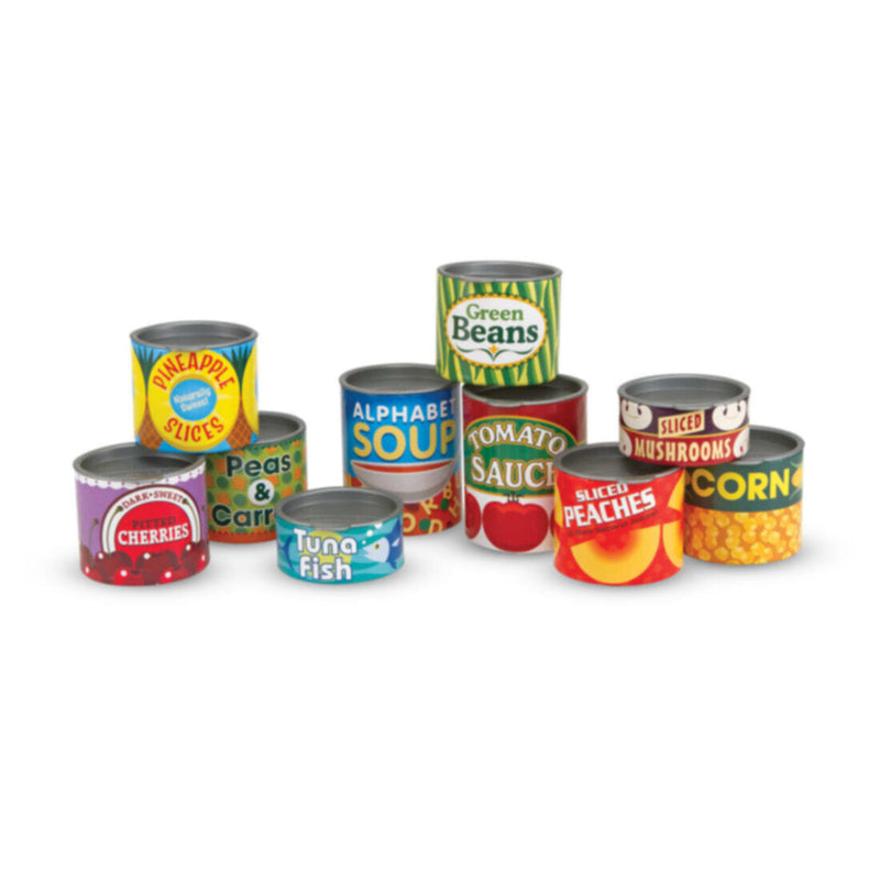 MELISSA & DOUG | Let's Play House! Grocery Cans 3+ years | 46004088