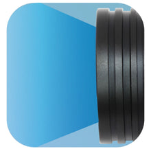 BIGBLUE | 6500-Lumen Video Light w/ Built-in Blue & Red Light | CB6500PB