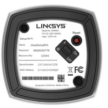 LINKSYS | Dual-Band Intelligent AC1300 Mesh WiFi 5 System Pack of 3 | MLKITRTWHW103